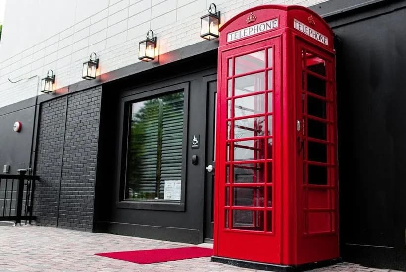 Red Phone Booth Atlanta